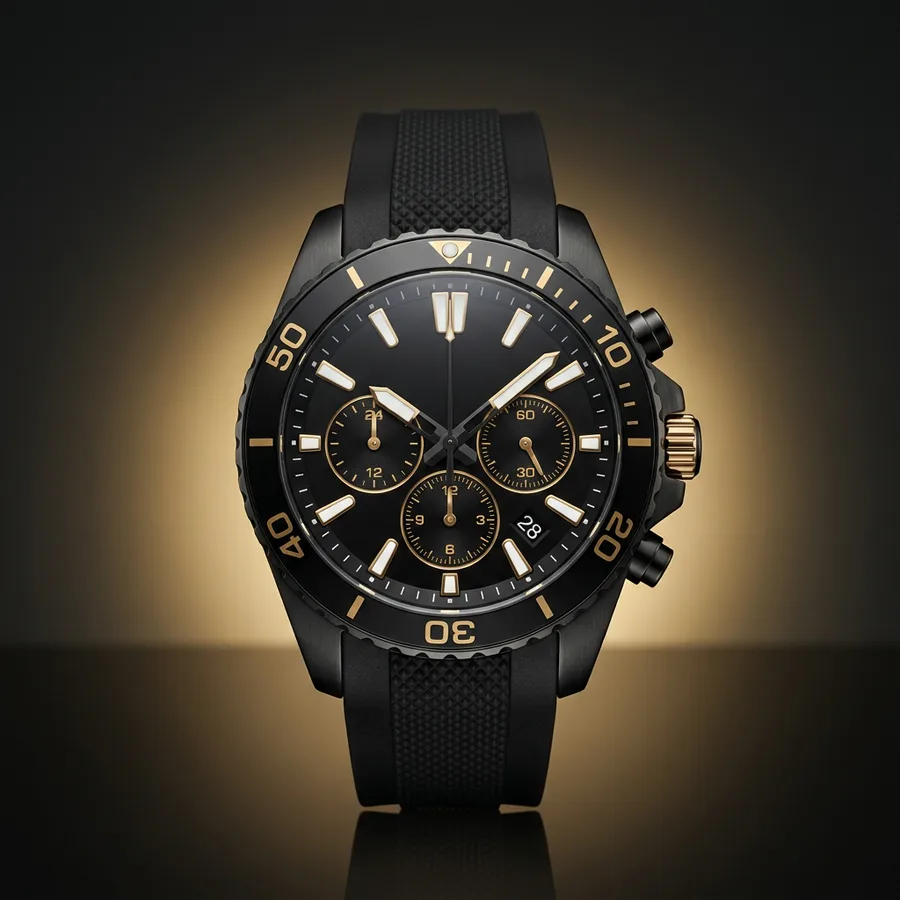 Reloj Q&Q Cronógrafo Sport Negro