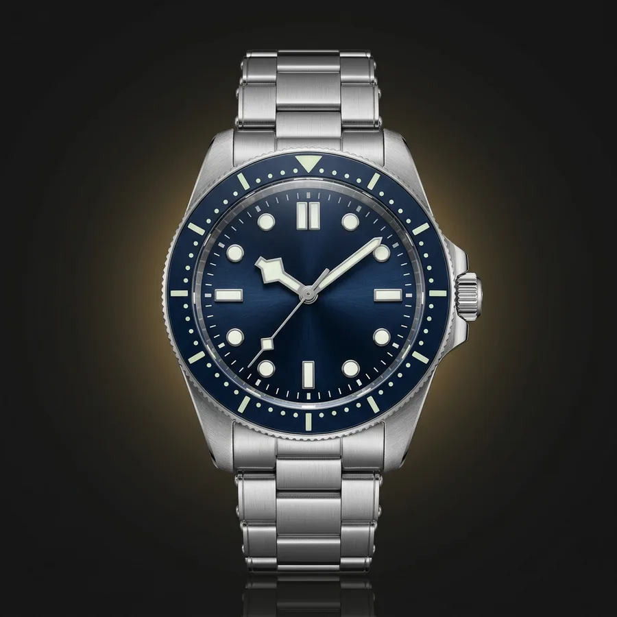 Reloj Q&Q Diver Azul 100 m